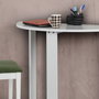Hanah Home Mesa de Estudio Shiny White